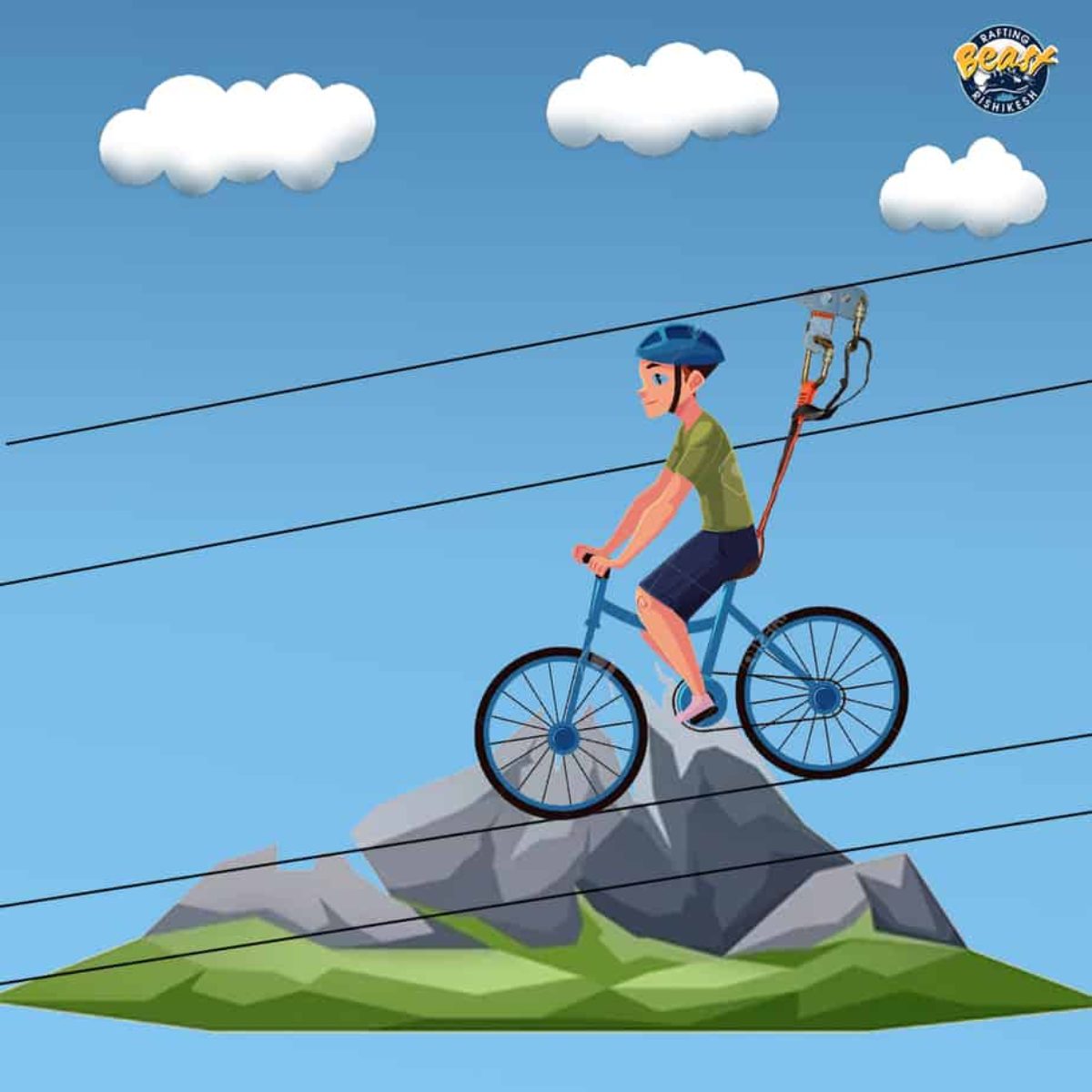 Sky cycling hot sale adventure